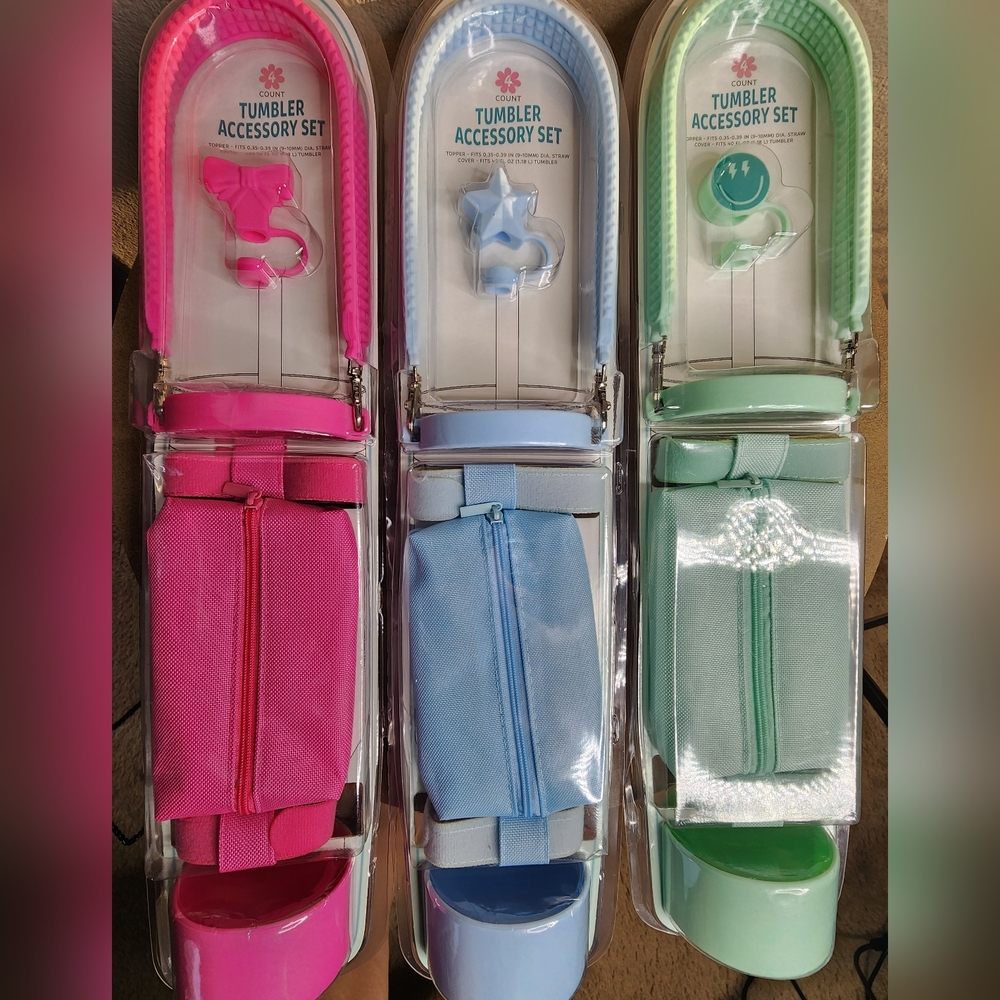 NWT 4 piece  Tumbler Accessory Set  Choice of Color